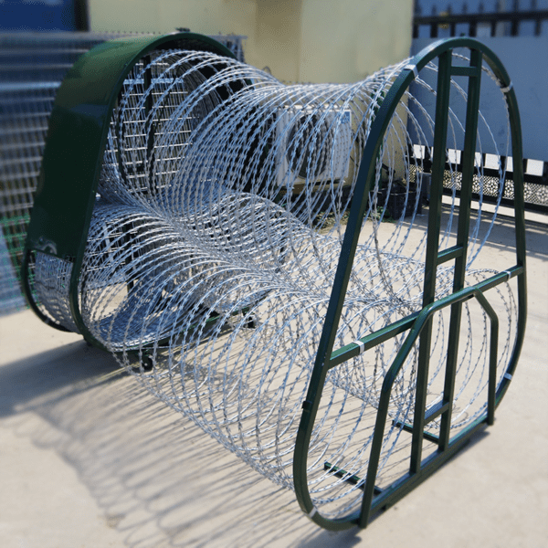 Razor Wire Trailer Deployment